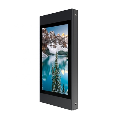 Suya Dayanıklı LCD Zemin Ayaklı Dijital Tabela 55'' Dış Mekan
