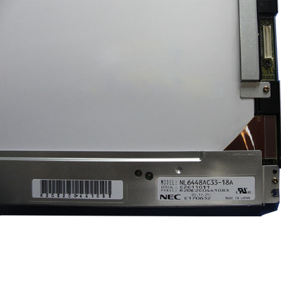 10.4 inç 60Hz Bağlantı 31 Pin LCD Modülü NL6448AC33-18A LCD ekran paneli